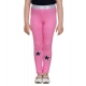 Generic Girl's Cotton Lycra Star Print Elasticated Leggings (Pink) Generic Girl's Cotton Lycra Star Print Elasticated Leggings (Pink)