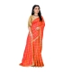 Generic Women's Sana Silk Bandhni Saree With Unstitched Blouse 5.5Mtr (Orange) Generic Women's Sana Silk Bandhni Saree With Unstitched Blouse 5.5Mtr (Orange)