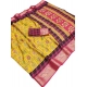 Generic Women's Dola Silk Printed Saree With Unstitched Blouse 5.5Mtr (Yellow) Generic Women's Dola Silk Printed Saree With Unstitched Blouse 5.5Mtr (Yellow)
