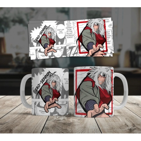Generic Anime Jiraiya Ceramic Printed Coffee Mug (White) Generic Anime Jiraiya Ceramic Printed Coffee Mug (White)