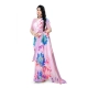 Generic Women's Georgette Floral Printed Saree With Unstitched Blouse 5.5Mtr (Light Pink) Generic Women's Georgette Floral Printed Saree With Unstitched Blouse 5.5Mtr (Light Pink)