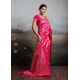 Generic Women's Silk Blend Printed Saree With Unstitched Blouse 5.5Mtr (Pink) Generic Women's Silk Blend Printed Saree With Unstitched Blouse 5.5Mtr (Pink)