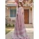 Generic Women's Linen Embroidered Saree With Unstitched Blouse 5.5Mtr (Light Purple) Generic Women's Linen Embroidered Saree With Unstitched Blouse 5.5Mtr (Light Purple)