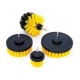 Generic Pack Of 4 Plastic Solid Power Drill Scrub Brush Cleaning Set (Yellow-Black) Generic Pack Of 4 Plastic Solid Power Drill Scrub Brush Cleaning Set (Yellow-Black)