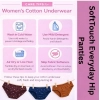 Generic Pack of_3 Women's Cotton Printed Hipster Panty (Multicolor)