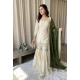 Generic Women's Silk Embroidered 3/4th Sleeve V-Neck Kurti With Sharara Pant and Dupatta Set (Cream & Green) Generic Women's Silk Embroidered 3/4th Sleeve V-Neck Kurti With Sharara Pant and Dupatta Set (Cream & Green)