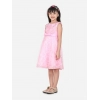 Generic Girl's Net Embroidered Sleeveless Dress (Pink) Generic Girl's Net Embroidered Sleeveless Dress (Pink)
