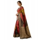 Generic Women's Dola Silk Embellished Saree With Unstitched Blouse 5.5Mtr (Multicolor) Generic Women's Dola Silk Embellished Saree With Unstitched Blouse 5.5Mtr (Multicolor)