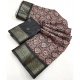 Generic Women's Cotton Blend Printed Saree With Unstitched Blouse 5.5Mtr (Black) Generic Women's Cotton Blend Printed Saree With Unstitched Blouse 5.5Mtr (Black)