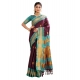 Generic Women's Silk Blended Jaquard Woven Saree With Unstitched Blouse 5.5Mtr (Purple)