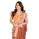Generic Women's Georgette Printed Saree With Unstitched Blouse 5.5Mtr (Orange) Generic Women's Georgette Printed Saree With Unstitched Blouse 5.5Mtr (Orange)