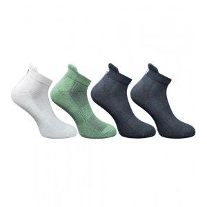 Generic 4_Pair Set Unisex Casual Cotton Printed Ankle Length Socks (Multicolor)
