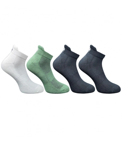 Generic 4_Pair Set Unisex Casual Cotton Printed Ankle Length Socks (Multicolor)