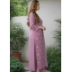 Generic Women's Chanderi Silk Ethnic Motif Round 3/4th Sleeve Kurti With Pant Dupatta Set (Peach) Generic Women's Chanderi Silk Ethnic Motif Round 3/4th Sleeve Kurti With Pant Dupatta Set (Peach)
