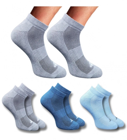 Generic 3_Pair Set Unisex Casual Cotton Printed Low Cut Socks (Multicolor)