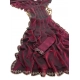 Generic Women's Satin Embellished Saree With Unstitched Blouse 5.5Mtr (Burgundy) Generic Women's Satin Embellished Saree With Unstitched Blouse 5.5Mtr (Burgundy)