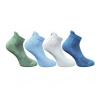Generic 4_Pair Set Unisex Casual Cotton Printed Ankle Length Socks (Multicolor)