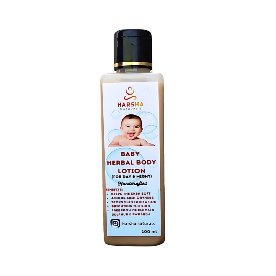 Generic Harsha Naturals Herbal Baby Lotion - (100ML) Generic Harsha Naturals Herbal Baby Lotion - (100ML)