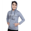 Generic Boy's Cotton Printeded Hooded Neck Hoodies (Steel Blue) Generic Boy's Cotton Printeded Hooded Neck Hoodies (Steel Blue)