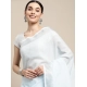 Generic Women's Linen Cotton Striped Saree With Unstitched Blouse 5.5Mtr (Sky Blue) Generic Women's Linen Cotton Striped Saree With Unstitched Blouse 5.5Mtr (Sky Blue)
