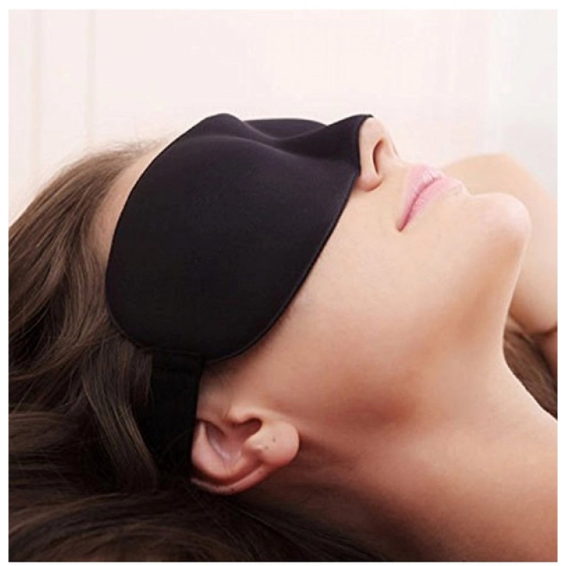 Generic Pack Of 2_Eye Mask for Sleep – Comfortable Relaxing Masks (Color: Assorted )