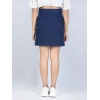 Generic Girl's Denim Solid Buttoned Skirt (Navy Blue) Generic Girl's Denim Solid Buttoned Skirt (Navy Blue)
