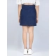 Generic Girl's Denim Solid Buttoned Skirt (Navy Blue) Generic Girl's Denim Solid Buttoned Skirt (Navy Blue)