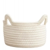 Generic Cotton Pack Of_1 Cat Basket 8x4 Inch Storage Basket For Clothes (White) Generic Cotton Pack Of_1 Cat Basket 8x4 Inch Storage Basket For Clothes (White)