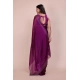 Generic Women's Jimmy choo Embellished Bollywood Saree With Unstitched Blouse 5.5Mtr (Purple) Generic Women's Jimmy choo Embellished Bollywood Saree With Unstitched Blouse 5.5Mtr (Purple)