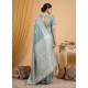 Generic Women's Linen Cotton Printed Saree With Unstitched Blouse 5.5Mtr (Sea Green) Generic Women's Linen Cotton Printed Saree With Unstitched Blouse 5.5Mtr (Sea Green)