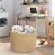 Generic Cotton Pack Of_1 14x12 Inch Storage Basket For Clothes With Out Lid (Beige) Generic Cotton Pack Of_1 14x12 Inch Storage Basket For Clothes With Out Lid (Beige)
