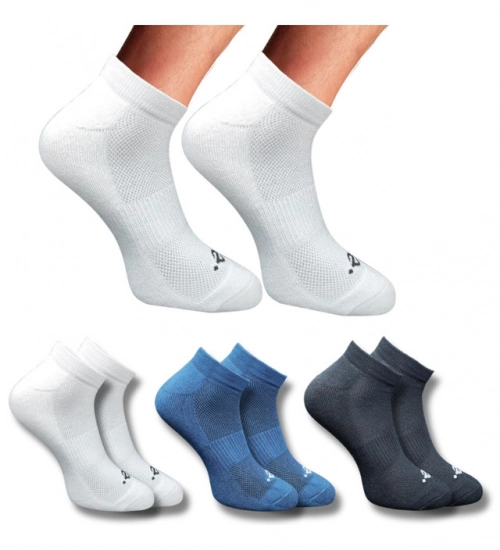 Generic 3_Pair Set Unisex Casual Cotton Printed Low Cut Socks (Multicolor)
