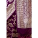 Generic Women's Soft Litchi Silk Jacquard Work Saree With Unstitched Blouse 5.5Mtr (Purple) Generic Women's Soft Litchi Silk Jacquard Work Saree With Unstitched Blouse 5.5Mtr (Purple)