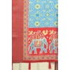 Generic Women's Cotton Silk Printed Saree With Unstitched Blouse 5.5Mtr (Rama) Generic Women's Cotton Silk Printed Saree With Unstitched Blouse 5.5Mtr (Rama)