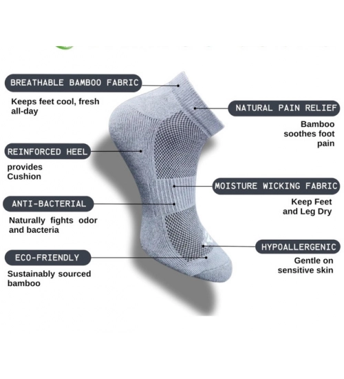 Generic 3_Pair Set Unisex Casual Cotton Printed Low Cut Socks (Multicolor)