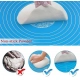 Generic Pack of 3 Silicone Roti Mat (Blue)