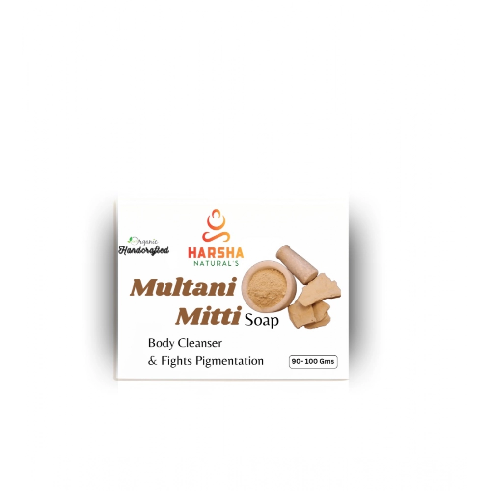 Generic Pack Of_2 Harsha Naturals - Multani Mitti Soap (100GM)