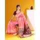Generic Women's Raw_Silk Woven_Motif Saree With Unstitched Blouse 5.5Mtr (Pink) Generic Women's Raw_Silk Woven_Motif Saree With Unstitched Blouse 5.5Mtr (Pink)