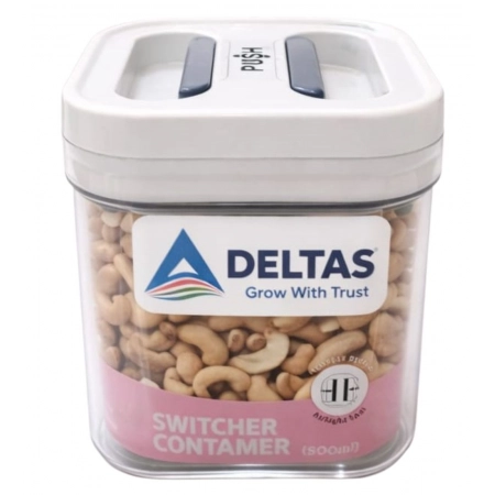 Generic Pack of 1 Switchers Airtight Storage Container Set 500 ML (White) Generic Pack of 1 Switchers Airtight Storage Container Set 500 ML (White)