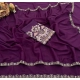 Generic Women's Art Silk Embroidered Saree With Unstitched Blouse 5.5Mtr (Purple) Generic Women's Art Silk Embroidered Saree With Unstitched Blouse 5.5Mtr (Purple)