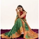 Generic Women's Faux_Banarasi Woven Motifs Saree With Unstitched Blouse 5.5Mtr (Green) Generic Women's Faux_Banarasi Woven Motifs Saree With Unstitched Blouse 5.5Mtr (Green)