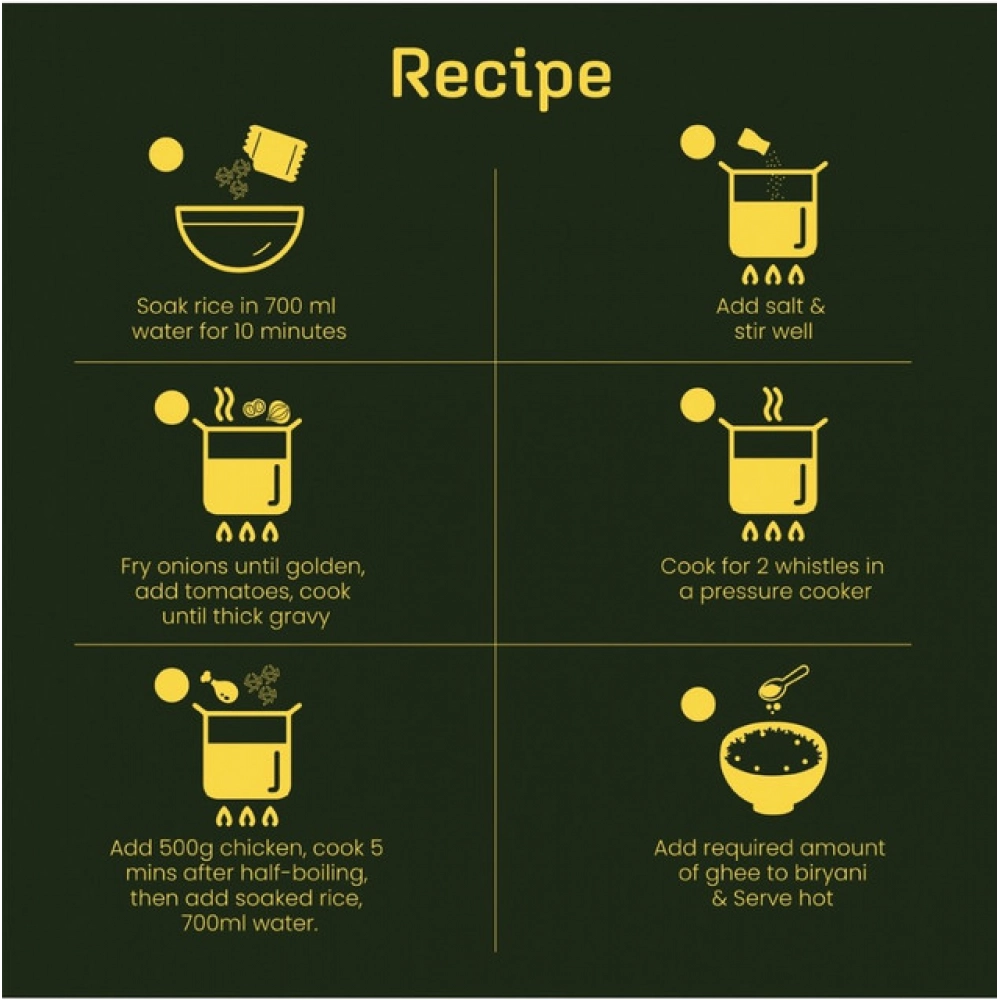 Generic Thannam Kongu Biryani Powder With Rice (450GM)