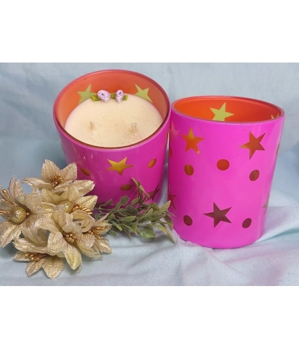 Generic Pack Of_1 Soy Wax And Bees Wax Blend Candles Liquid Volume 160