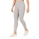 Generic Women's Polyester Solid Ankle length High Waisted Tights (Grey)