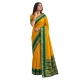 Generic Women's Silk Blend Printed Saree With Unstitched Blouse 5.5Mtr (Yellow-Green) Generic Women's Silk Blend Printed Saree With Unstitched Blouse 5.5Mtr (Yellow-Green)