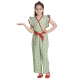 Generic Girl's Rayon Printed Flutter Jumpsuit (Green) Generic Girl's Rayon Printed Flutter Jumpsuit (Green)