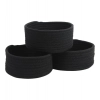 Generic Cotton 8x3 Inch Round 3 Set Bedside Organizer With Out Lid (Black) Generic Cotton 8x3 Inch Round 3 Set Bedside Organizer With Out Lid (Black)