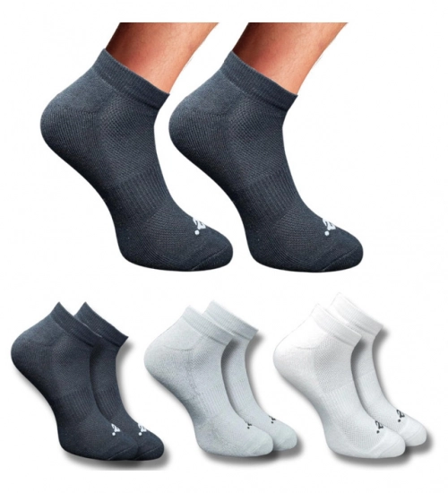 Generic 3_Pair Set Unisex Casual Cotton Printed Low Cut Socks (Multicolor)
