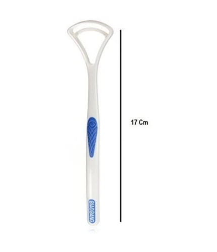 Generic Pack Of 3_Double Edged Plastic Tongue Cleaner (Color: Assorted )