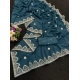 Generic Women's Georgette Embellished Saree With Unstitched Blouse 5.5Mtr (Blue) Generic Women's Georgette Embellished Saree With Unstitched Blouse 5.5Mtr (Blue)